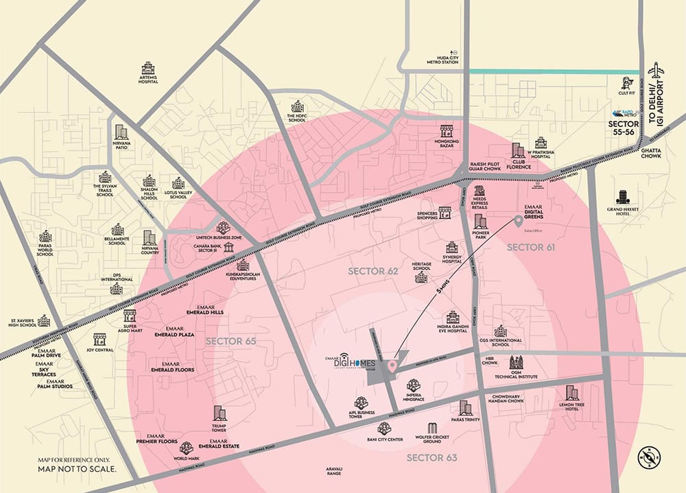 Emaar-Amaris Location